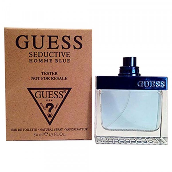 GUESS SEDUCTIVE HOMME BLUE 藍色魅惑男性 淡香水50ml tester【UR8D】