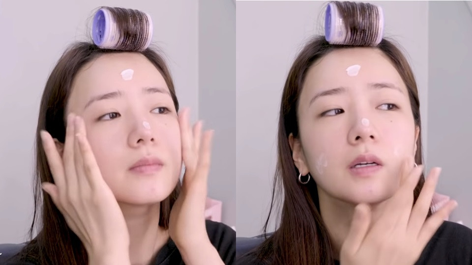 妝前保養STEP 1：精華液輕拍鎮靜