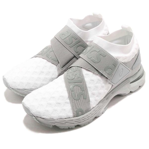 Asics 慢跑鞋 Gel-Kayano 25 OBI 白 灰 日式和服元素 編織鞋面 繃帶設計 運動鞋 女鞋【PUMP306】 1022A02-8100