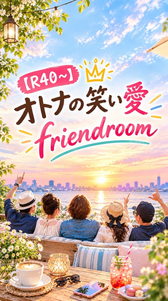 オトナの笑い愛❤︎𝒇𝒓𝒊𝒆𝒏𝒅𝓻𝓸𝓸𝓶
