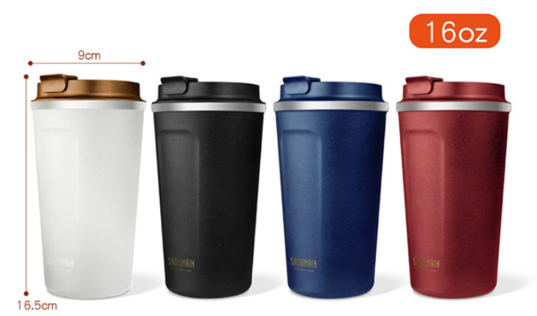 仙德曼咖啡直飲保溫杯360ml 480ml