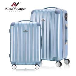 ◎✓6CM靜音飛機輪，專利輔助輪，防止箱底刮傷磨損|◎✓嚴選PC材質，可加大30%，瞬升兩吋容量|◎✓通過國家檢驗，品質有保障品牌:AllezVoyager奧莉薇閣尺寸範圍:兩件組實際吋數:20+24