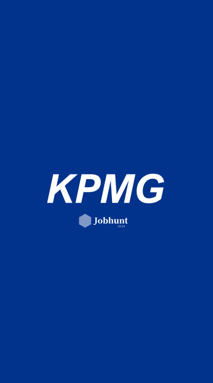 【KPMG】就活情報共有/企業研究/選考対策グループ