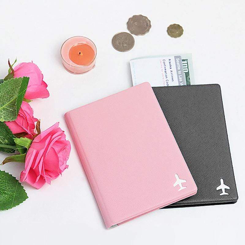 LINE-UP 證件護照套(小) - 灰/粉 灰