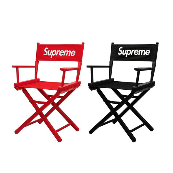 現貨折後價$15800 Supreme Director's Chair 19SS 導演椅 戶外 椅子 潮流 黑紅 正品實拍 SD02