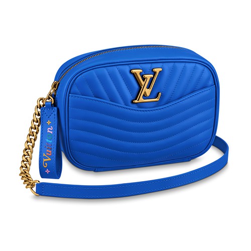Louis Vuitton launches the New Wave Camera Bag in quilted calf leather. Its distinctive shape is sig