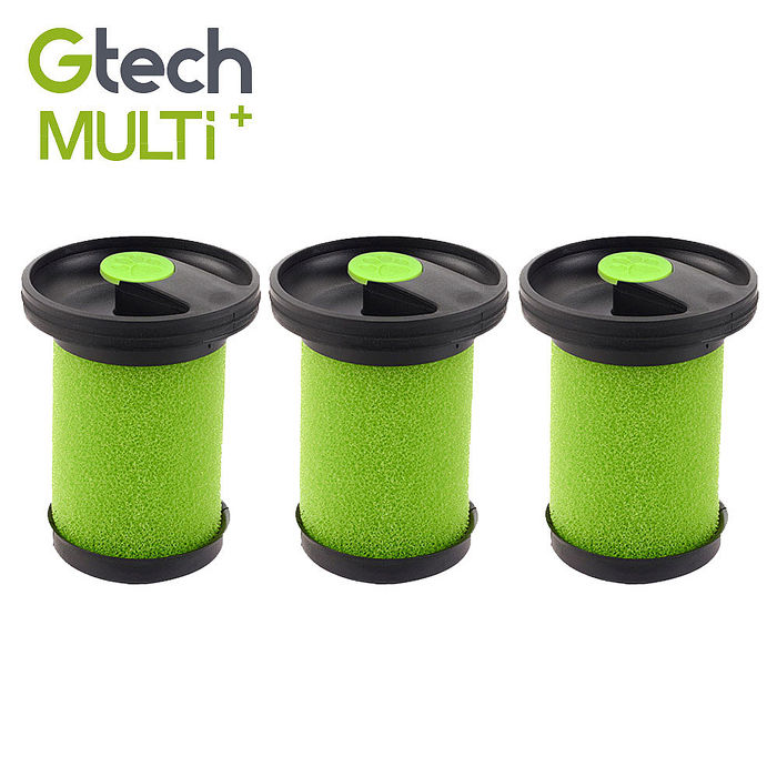 英國 Gtech 小綠 Multi Plus 原廠專用寵物版濾心(3入組)