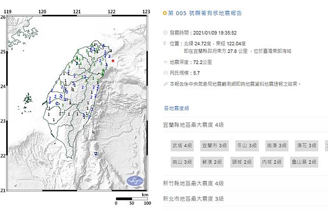 地震 今