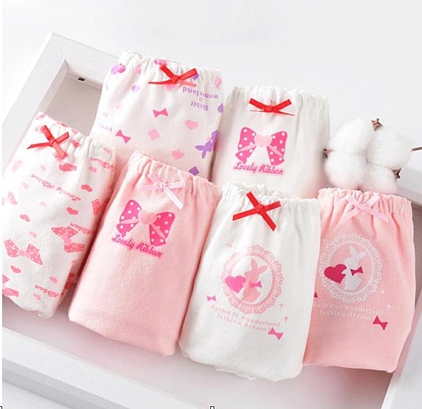 兒童純棉內褲夏薄款女童面包褲中大童女寶寶內褲女孩面包褲不夾pp