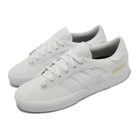 Adidas 休閒鞋 Matchbreak Super 男鞋 白 全白 帆布 滑板鞋 小白鞋 愛迪達 GW3144