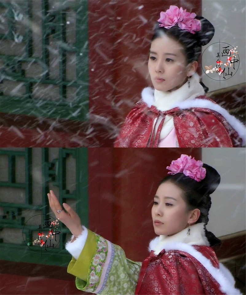 頂流小花的清宮劇造型5：劉詩詩 飾演《步步驚心》馬爾泰·若曦