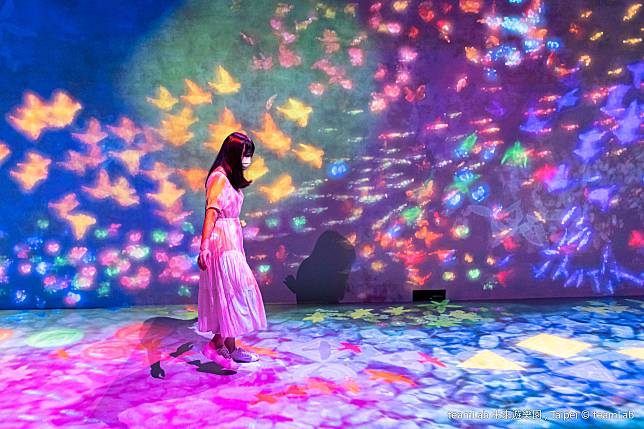 睽違5年、討論度爆表的teamLab未來遊樂園，現正在國立臺灣科學教育館展出中（圖片來源/聯合數位文創）