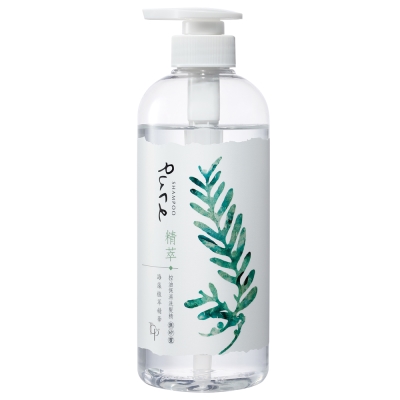 不含矽靈，清爽潔淨無負擔 n海藻植萃精華，平衡頭皮油脂分泌