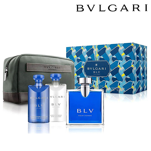 ★寶格麗經典男香，氣質型男必備 ★適合四季的清新木質香調 ★限量超值禮盒