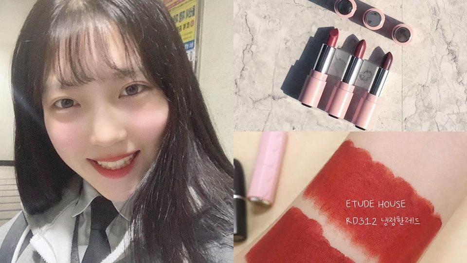 Etude House 玩美色計絲絨唇膏（＃RD312）3.4g，NT.420