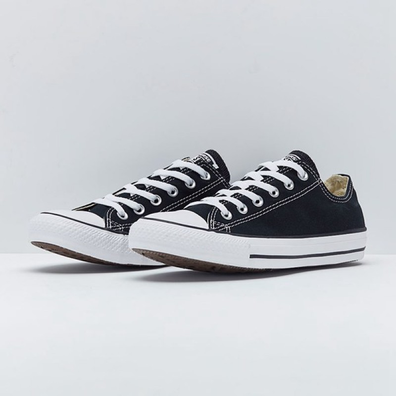 Converse ALL STAR 低筒 黑色 基本款 帆布鞋 正品 M9166C 全尺碼 主打 iSport愛運動