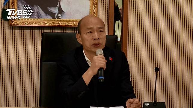 回歸市政的韓國瑜未來還得面臨罷韓壓力。(圖／TVBS資料畫面)