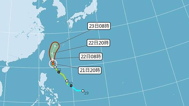 圖／翻攝自中央氣象局官網