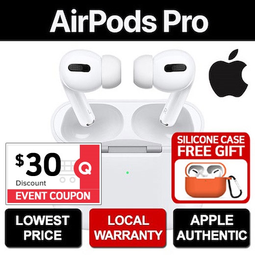 [SG Apple Warranty] Apple AirPods Pro ★ Wireless Bluetooth Earphones Noise Cancelling Genuine Apple