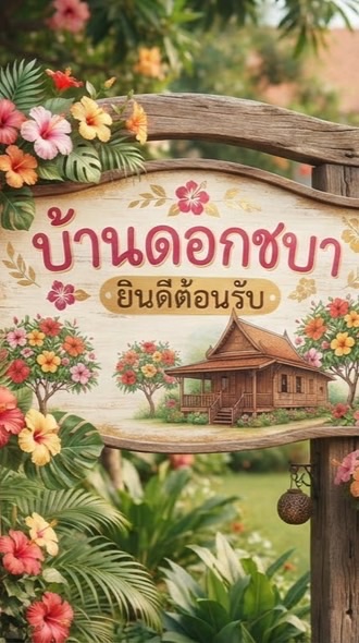 🌸บ้านดอกชบา 💰