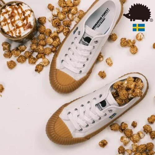 SCANDINAVIAN FOREST北歐小刺蝟-手工帆布綁帶餅乾鞋