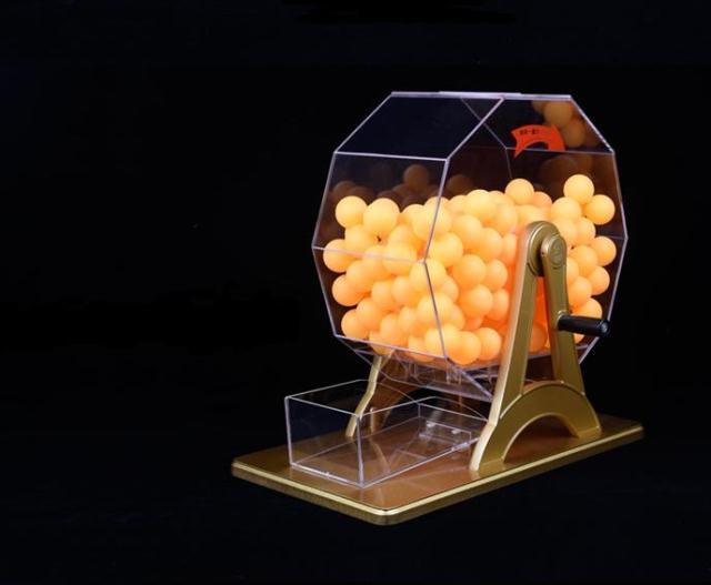 抽獎搖號器 大號搖獎機搖號機抽獎轉盤道具幸運抽獎選號促銷用品手動搖獎機