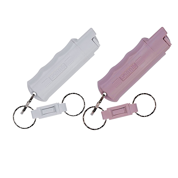 ‧ 接觸到眼睛隨即暫時喪失行為能力約60分鐘 ‧ 能攜在任何地方，如包包、鑰匙、錢包等