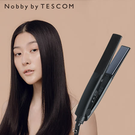 Nobby by TESCOM 日本專業沙龍修護離子平板夾 NIS3000 TW(夜空黑)