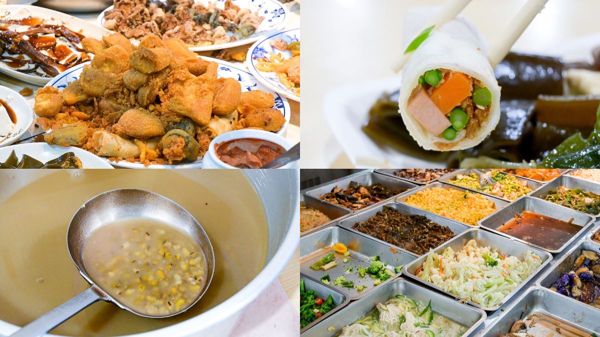 80元起爽嗑！雙北６超值素食吃到飽：平民版「果然匯」、全台最頂蔬食Buffet