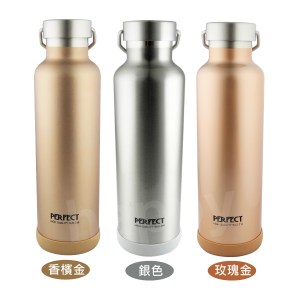 上蓋和瓶身內膽皆為316不鏽鋼(醫療器材級) 瓶底附有止滑防撞矽膠墊 窄口設計保溫保冷效果更佳 瓶蓋有提環設計方便好拿