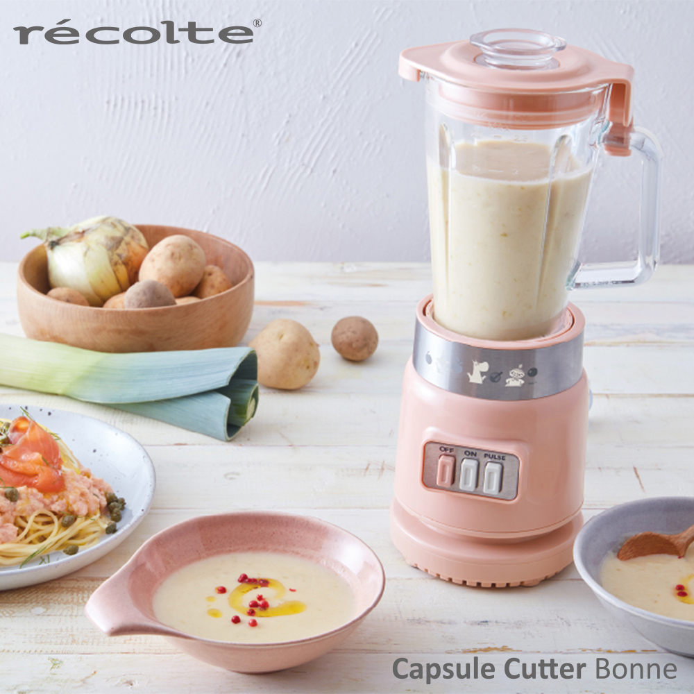 *recolte日本麗克特 Glass Blender Rico 耐熱果汁機 MOOMIN限定款