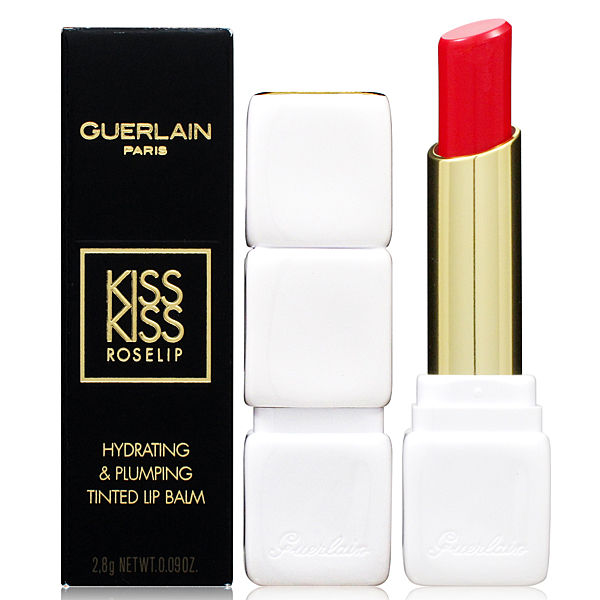 GUERLAIN 嬌蘭 kisskiss法式之吻玫瑰潤唇膏 2.8g