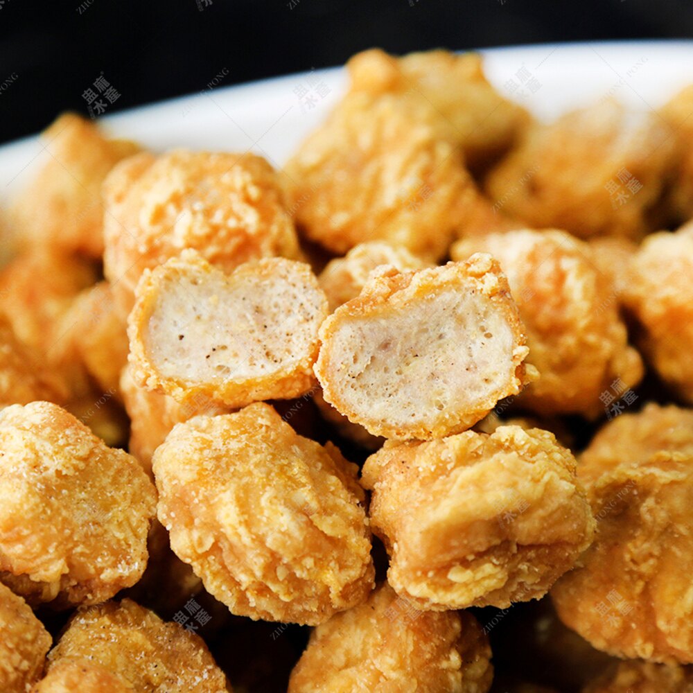 ㊣盅龐水產◇原味骰子雞◇重量1kg5%/包◇零$150/包◇ 金黃香酥 Q彈美味點心 小孩最愛 歡迎團購