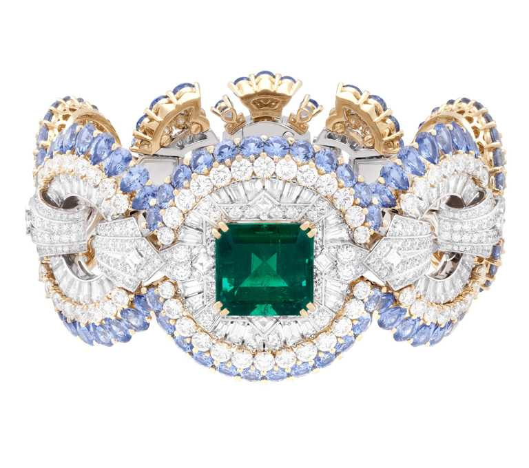 Van Cleef&Arpels「Carrousel des Demoiselles手環」，價格店洽。（圖╱Van Cleef&Arpels提供）
