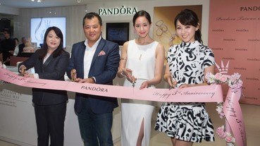 PANDORA 全新玫瑰金色調，女神張鈞甯優雅場獻祝福