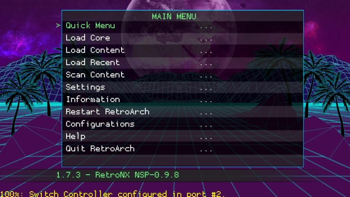 萬用模擬器RetroArch 1.7.5版釋出，終於完整支援任天堂Switch