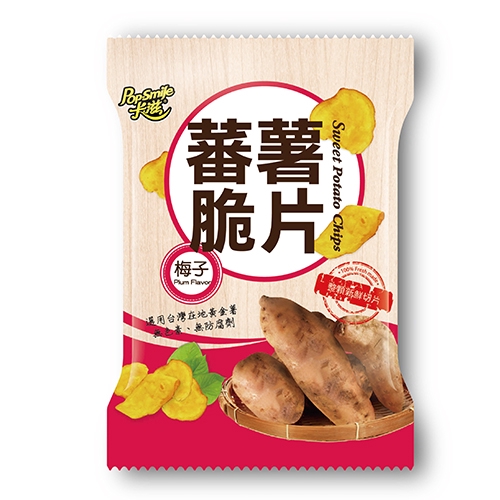 卡滋蕃薯脆片-梅子90G【愛買】