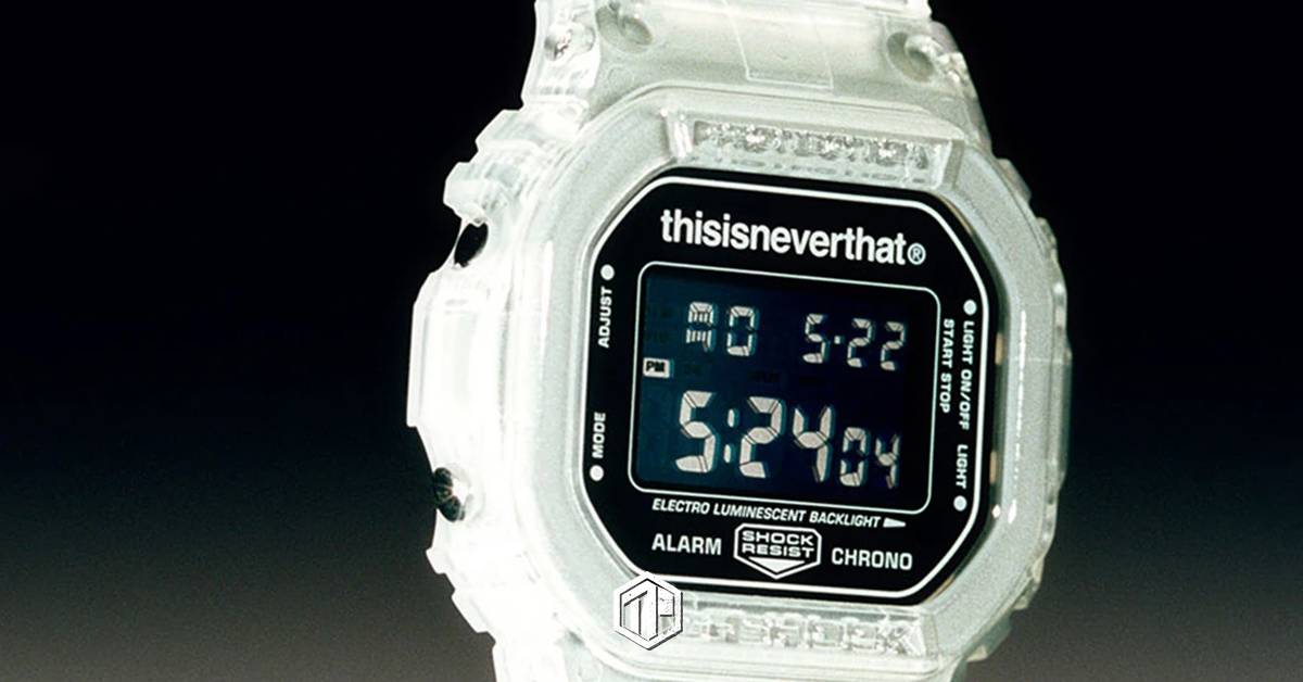 thisisneverthat x G-Shock DW-5600 推出聯名錶款！ | 潮流集合| LINE