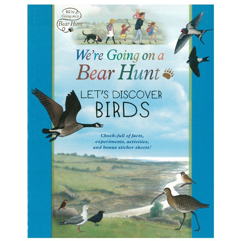 We're Going on a Bear Hunt: Let's Discover Birds 英文繪本 by Andrea Cascardi【經典系列教你賞鳥，探索野外用英文學習各種鳥類知識吧！】