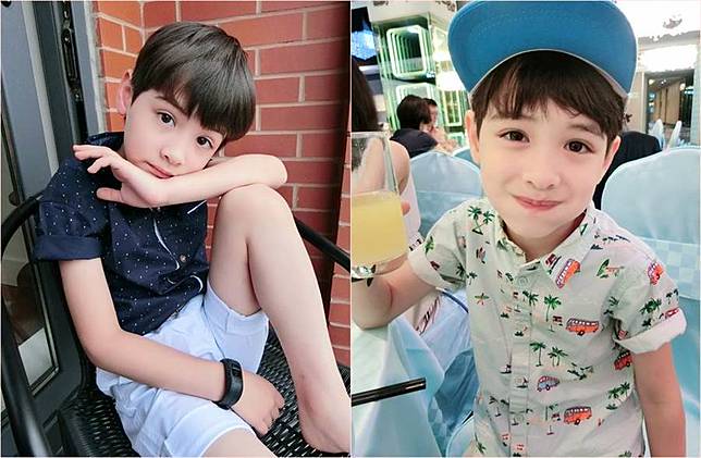 萌娃童星伊萊近來成為班上模範生，更公開近照超級萌。（圖／微風國際提供）