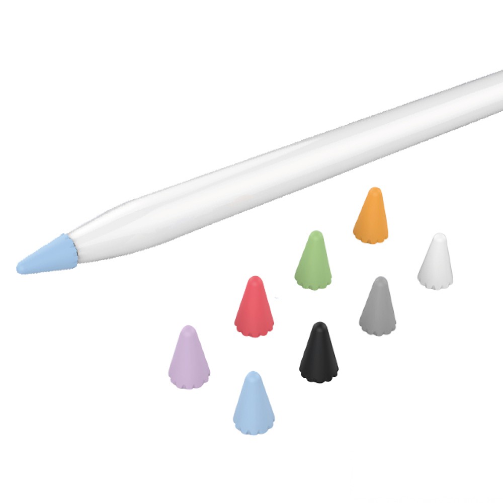 ●AHAStyle 多色彩替換筆尖套●柔款矽膠全方位包覆您的Apple Pencil●不小心滑落時，提供Apple Pencil 適當的保護●活力配色繽紛色彩●保護筆套給您剛剛好的厚度剛剛好的保護產地