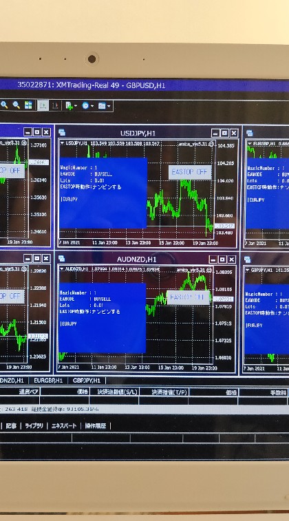FX放置、自動売買