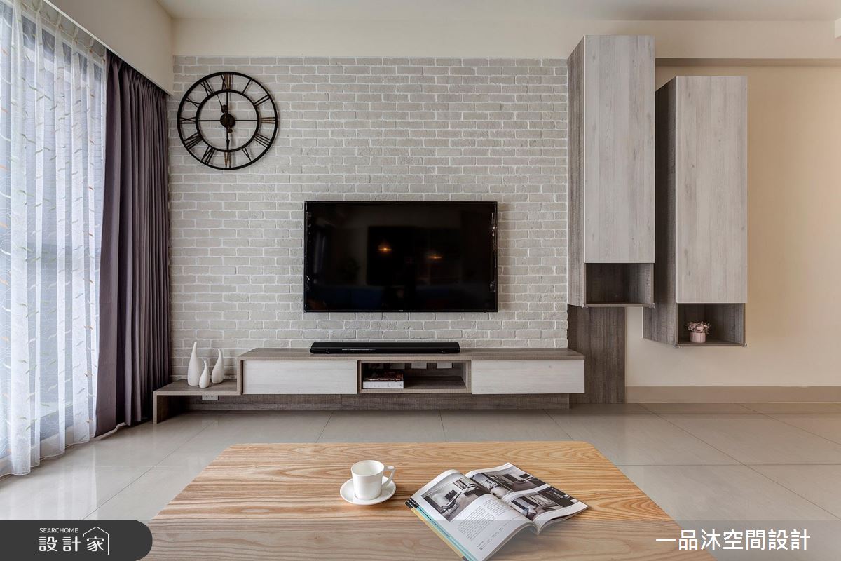 文化石也是常用的建材之一，其粗糙表面散發出的質感，讓空間多了一份手作的溫度。