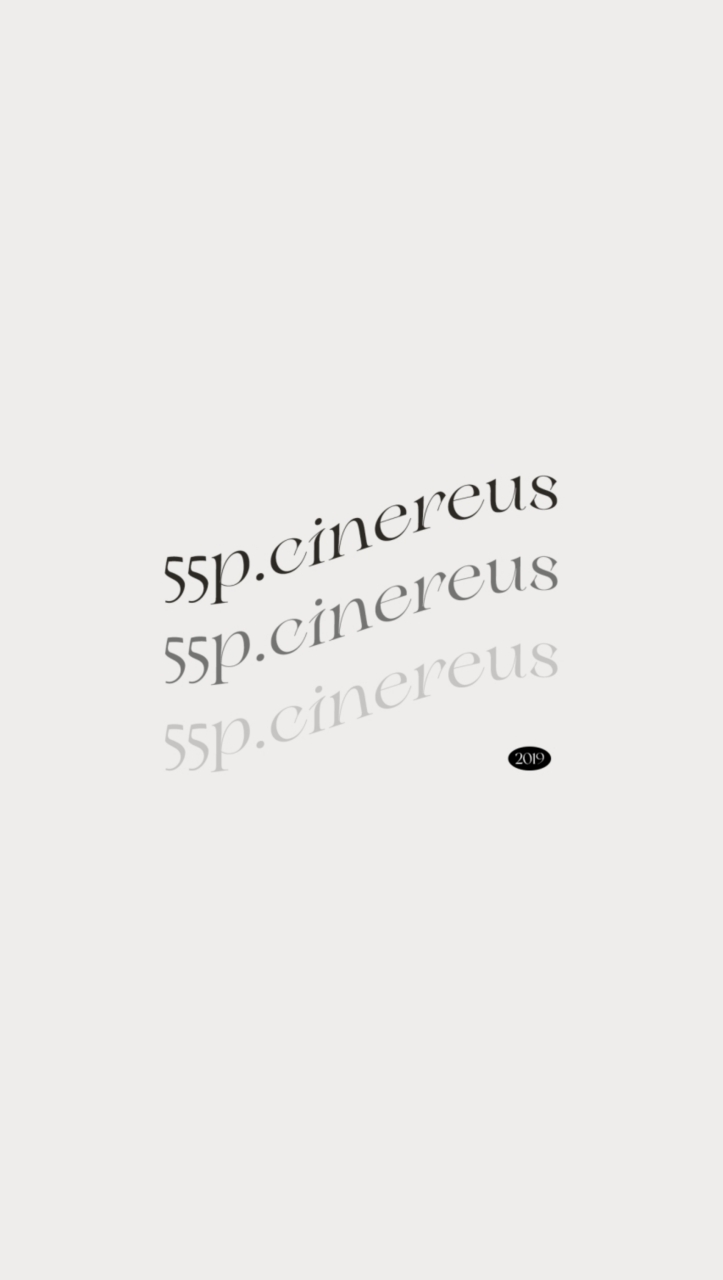 ❝ 55p.cinereus ❞