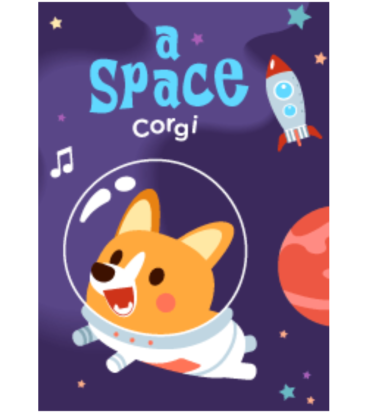 A Space Corgi