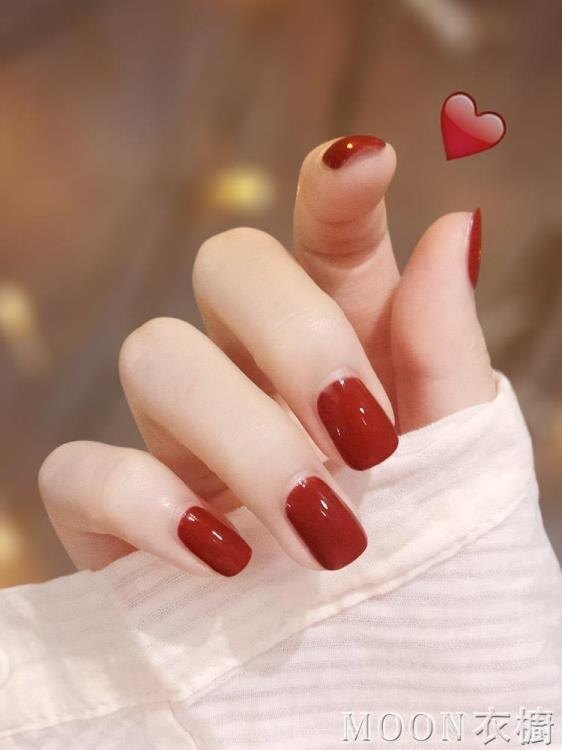 DENESY豆沙色指甲油可剝孕婦無毒撕拉持久少女網紅裸色快干酒紅色