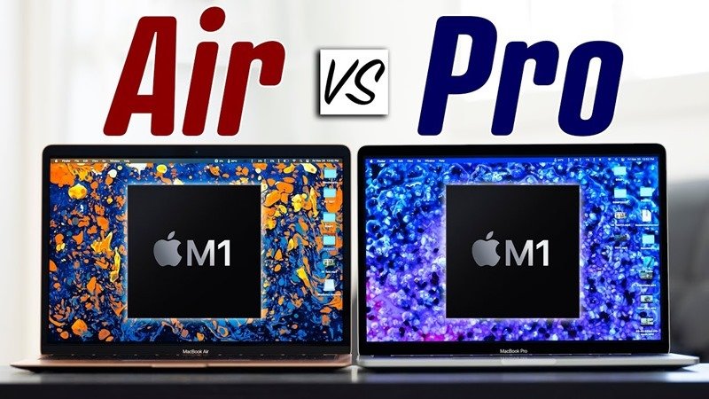 M1 版MacBook Pro vs MacBook Air 全方面比較！兩台到底差在哪裡？多花