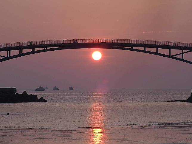 觀音亭夕照(圖片提供／IG@jiaying.zhu)