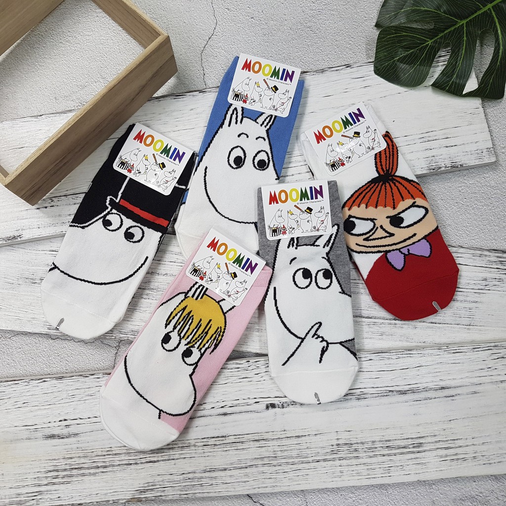 【韓國襪系列】正韓貨 嚕嚕米大頭 短襪 Made In KOREA