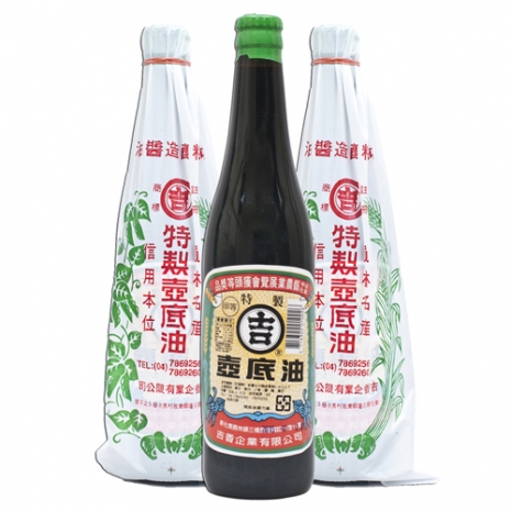 丸吉 特製釀造 甲等壼底油膏 520ml 三瓶入